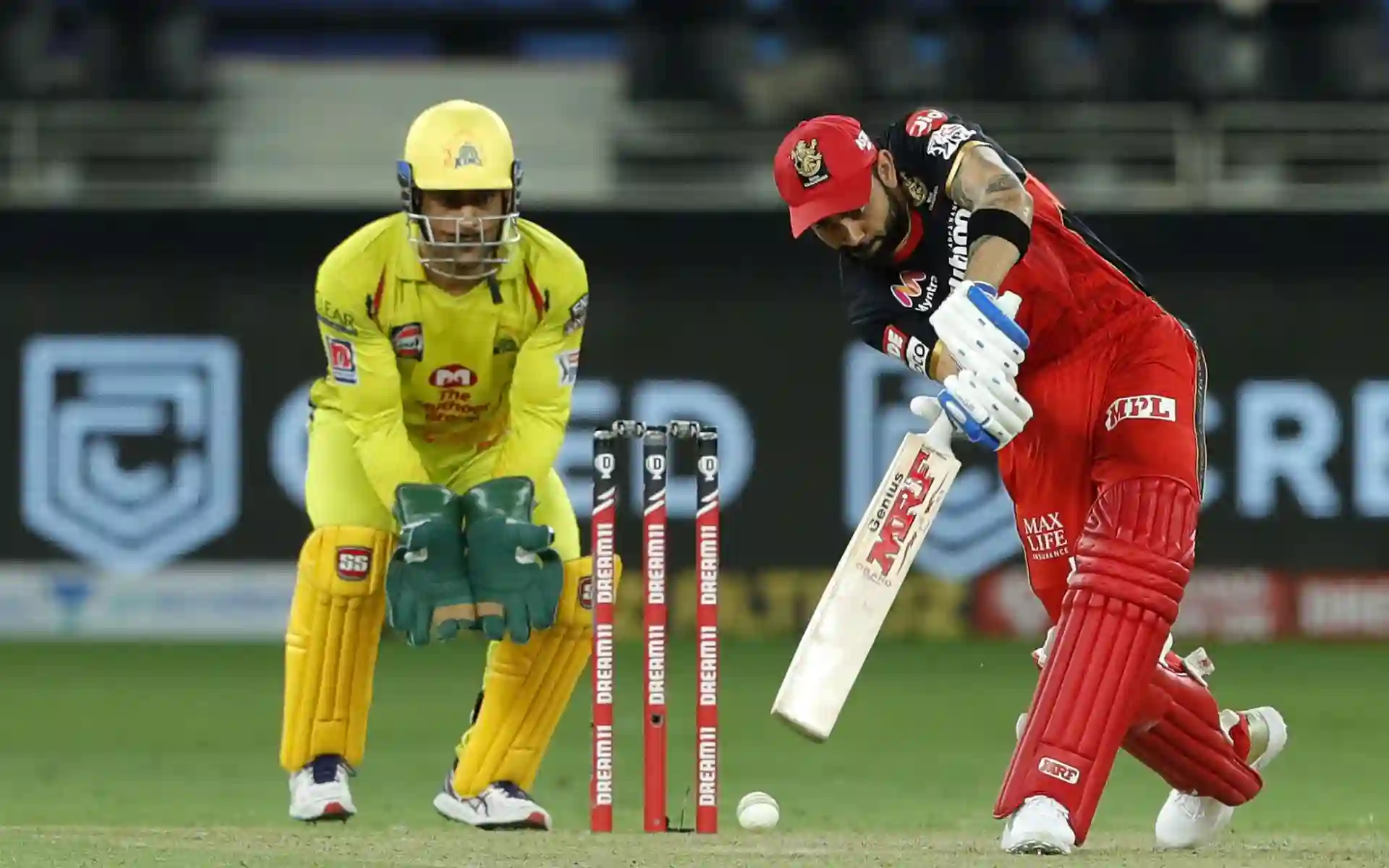 Virat Kohli and Ms Dhoni in one picture