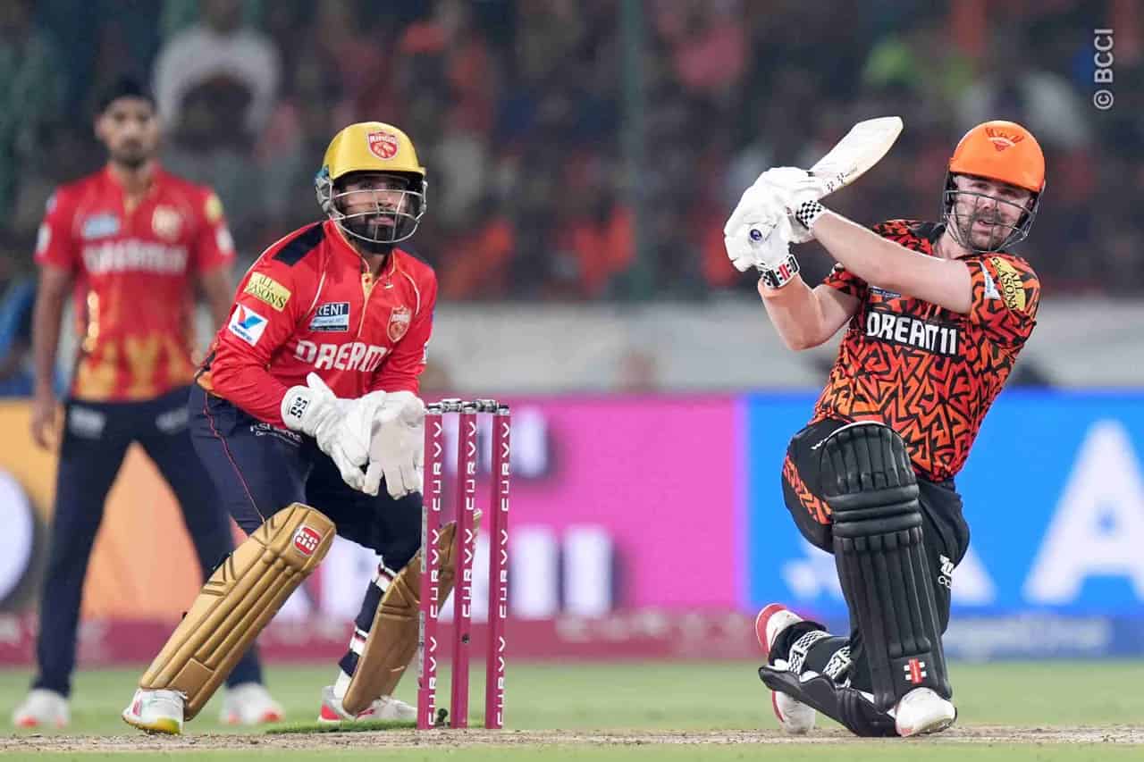SRH vs PBKS Highlights 2025: Travis Head