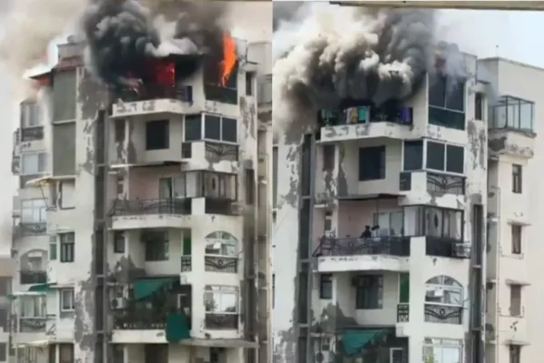 دہلی کے dwaraka sector-13 میں 7ویں منزل پر بھیانک آگ، باپ اور دو بچوں کی موت دہلی کے dwaraka sector-13 میں 7ویں منزل پر بھیانک آگ، باپ اور دو بچوں کی موت
